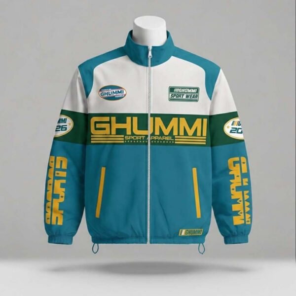 TEAL RACER JACKET