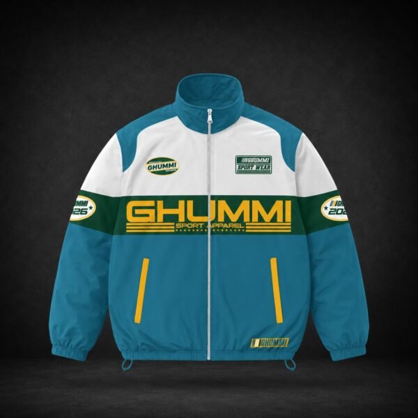 Teal Racer Jacket